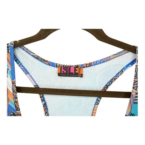 ISLE Apparel Sleeveless Dress Fit And Flare‎ Multicolor Paisley Size XS - Picture 5 of 5